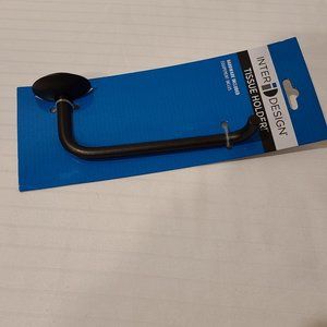Inter Design Simple Metal Oil Rubbed Bronze Toilet Paper Holder-Easy to Install